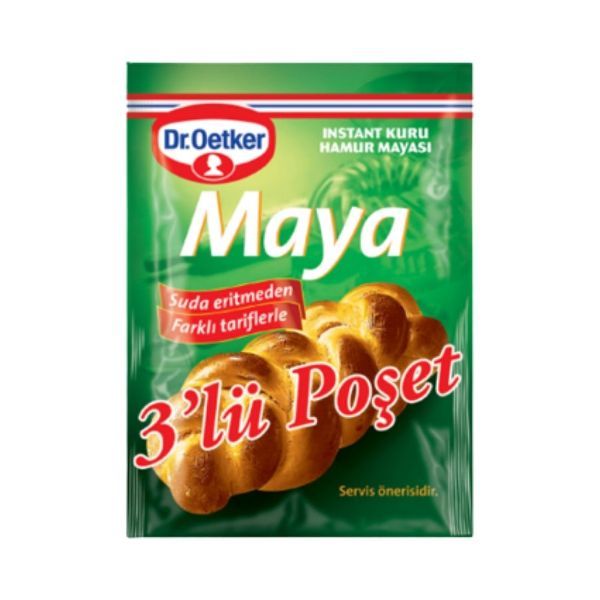 Dr.Oetker Yeast  Maya in 3 package